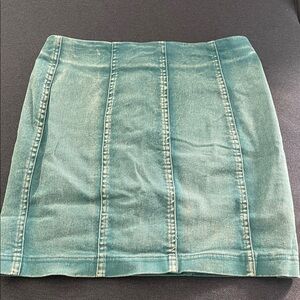 Denim Mini Skirt